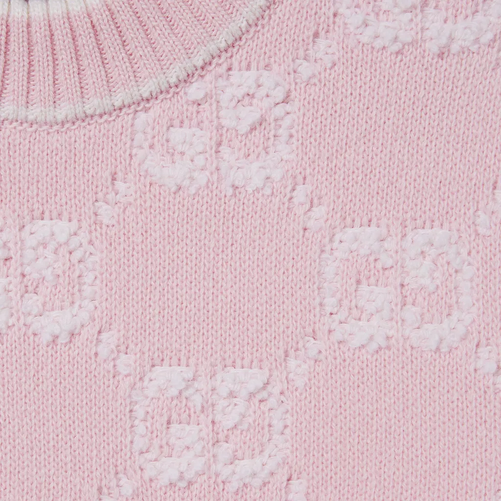 Gg Wool Bouclé Jacquard Top