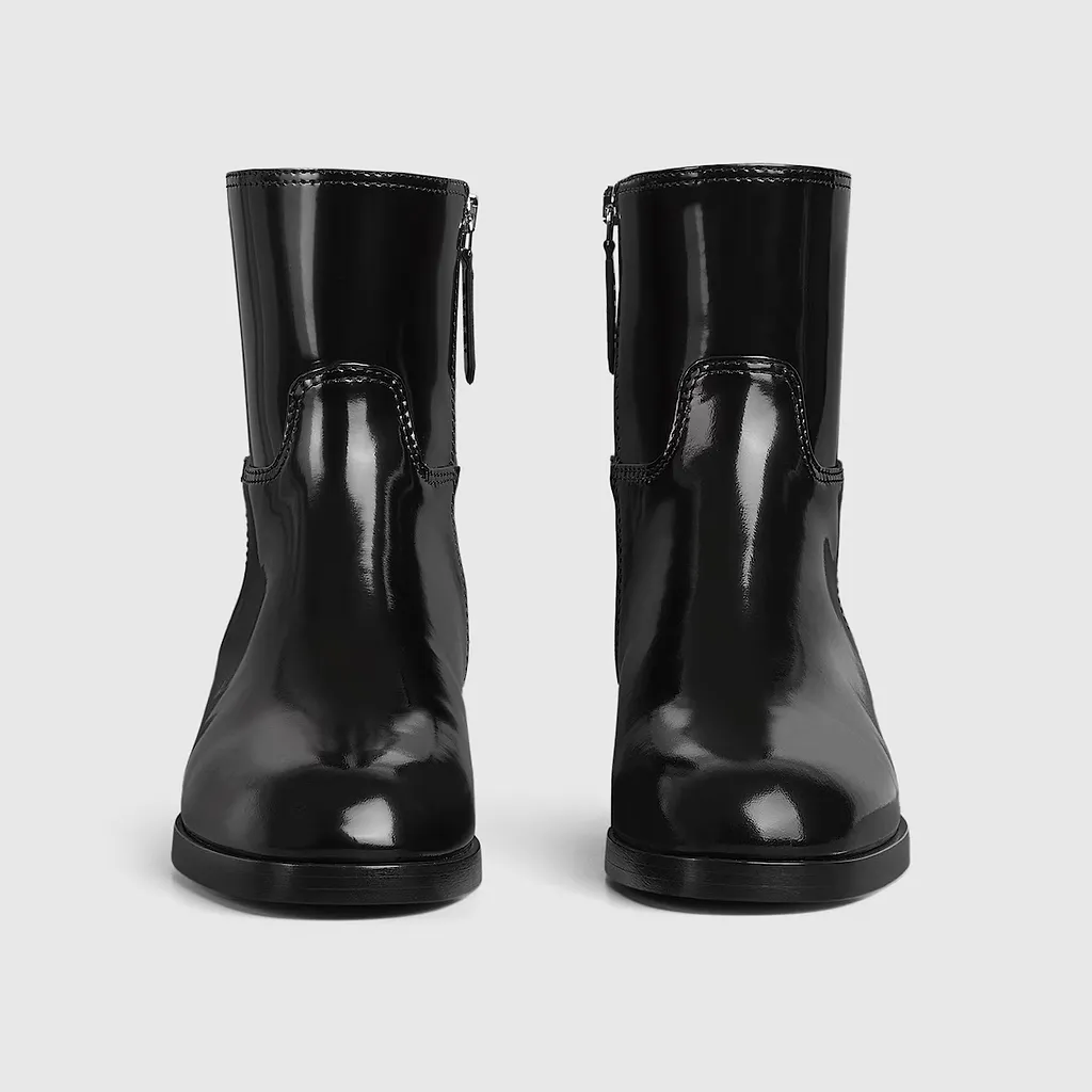 Slim Horsebit Ankle Boot