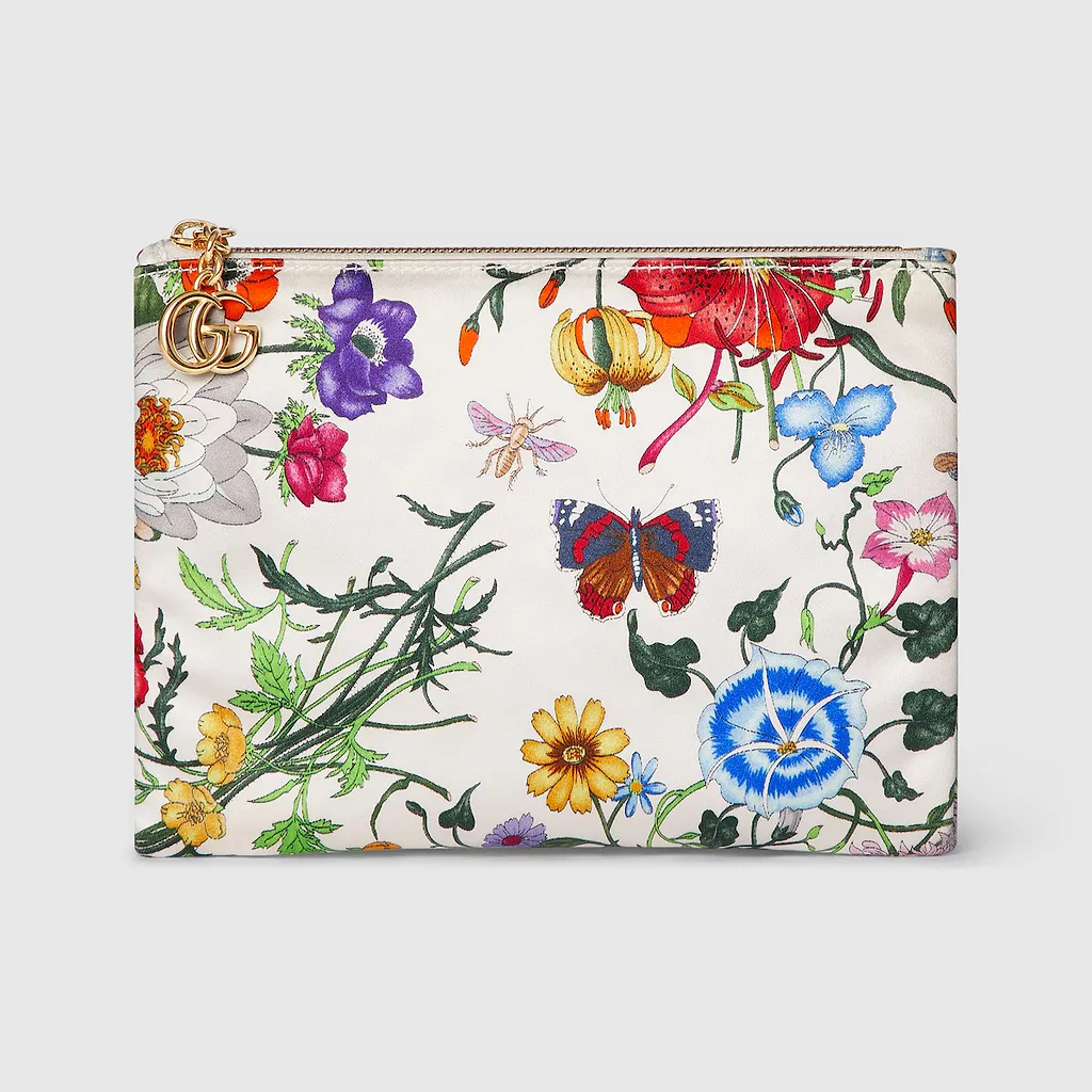 Gg Marmont Printed Pouch