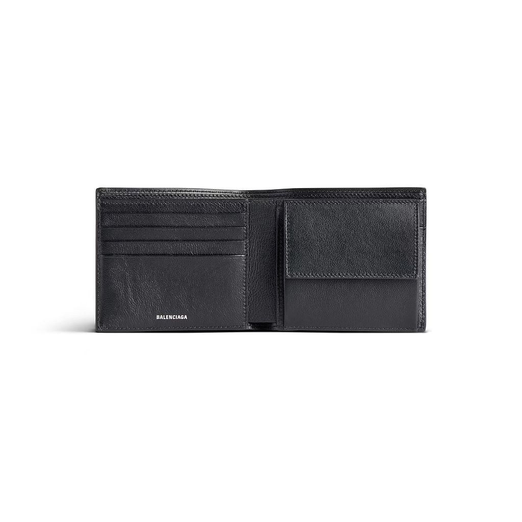 Japan Exclusive - Credit Square Folded Coin Wallet