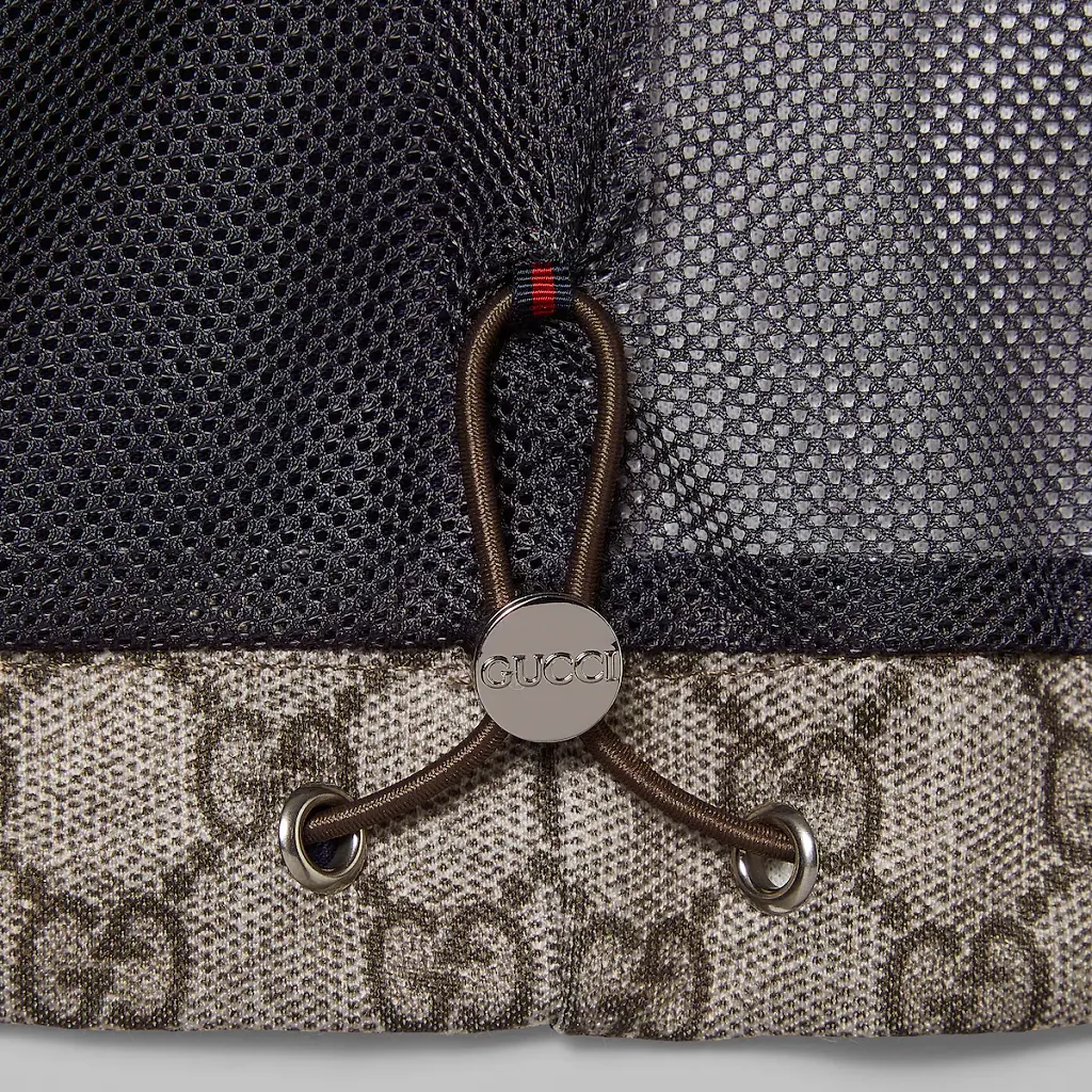 Gg Technical Jersey Zip Jacket