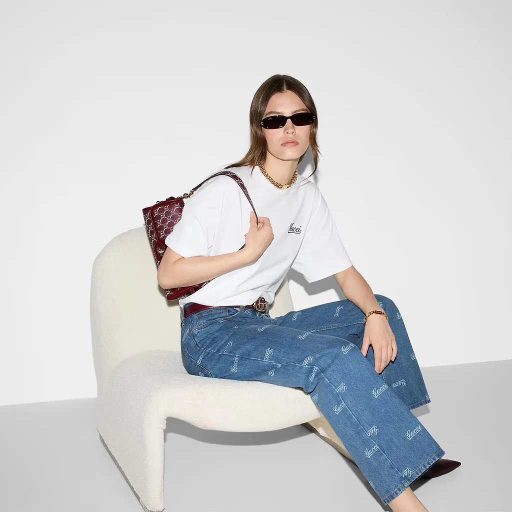 Embroidered Cotton Jersey T-Shirt