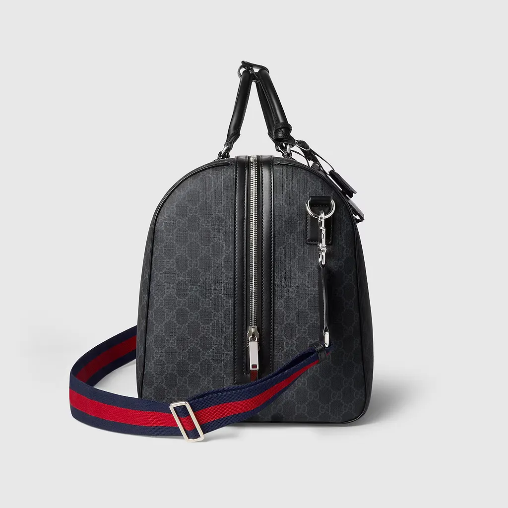 Gg Black Large Duffle Bag