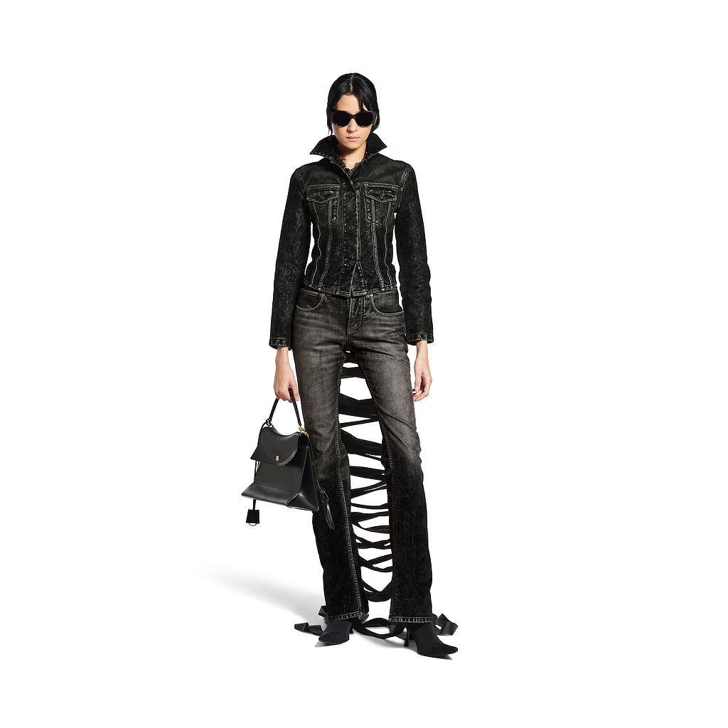 Lace-Up Pants