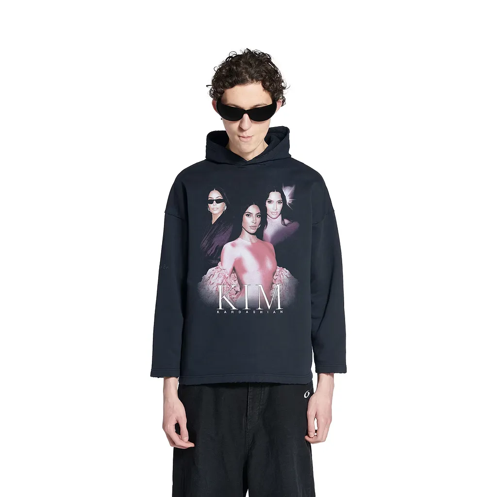Kim K No Rib Hoodie