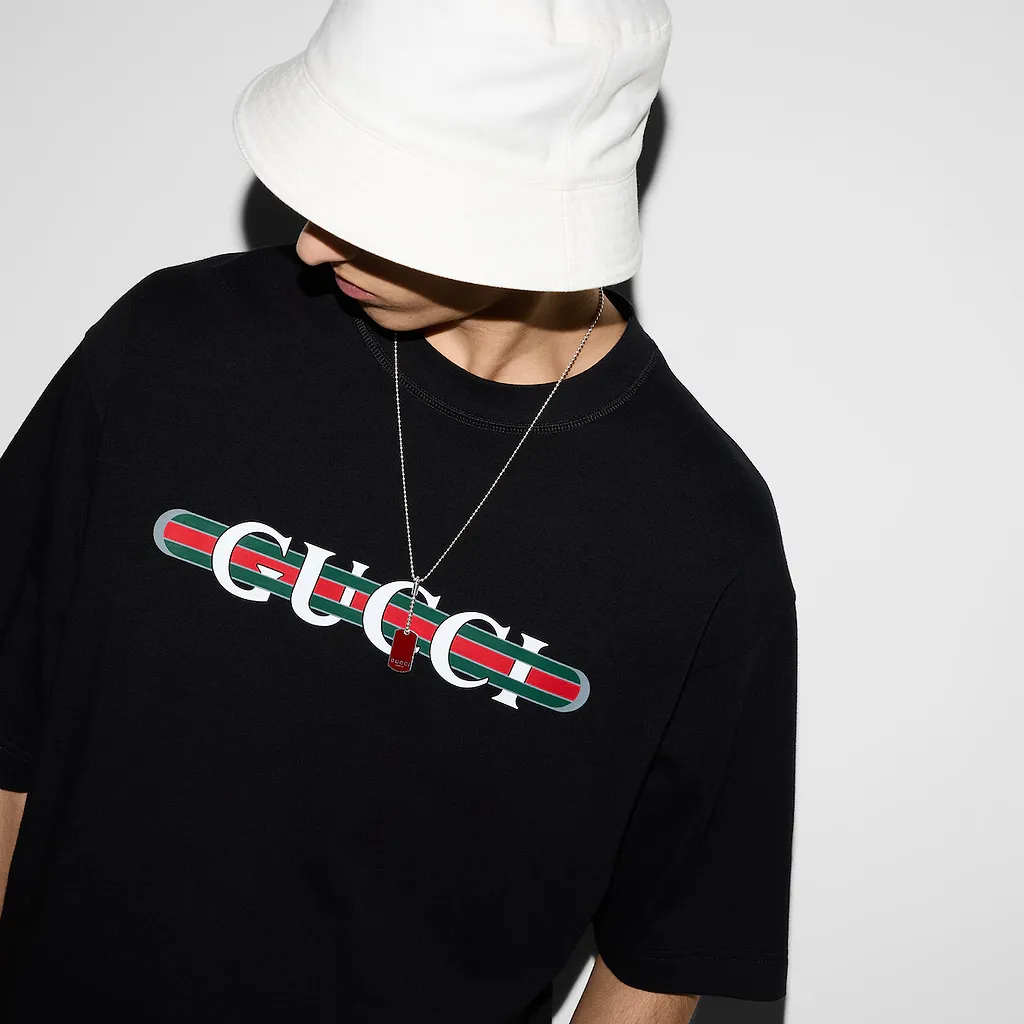 Printed Cotton Jersey T-Shirt