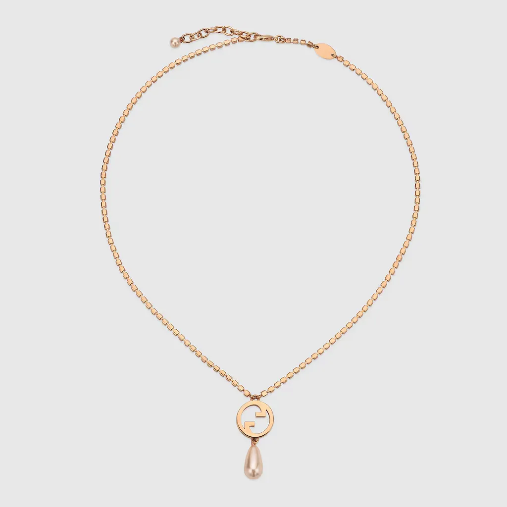 Gucci Blondie Crystal Necklace