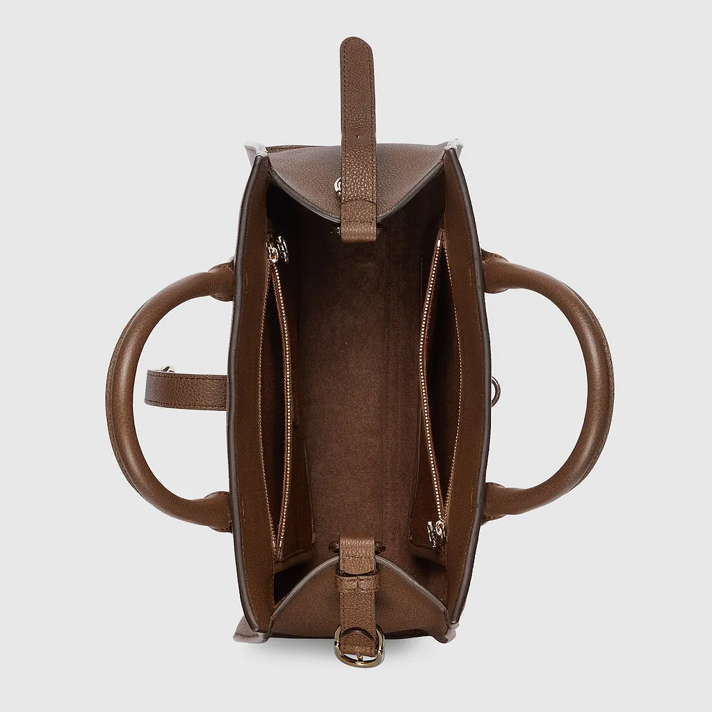 Medium Tote Bag With Hook Closure