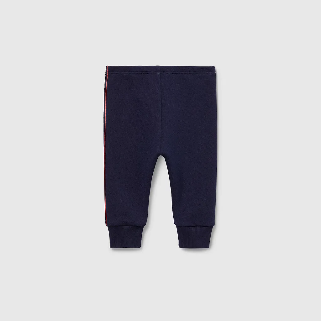 Baby Embroidered Cotton Jersey Pants