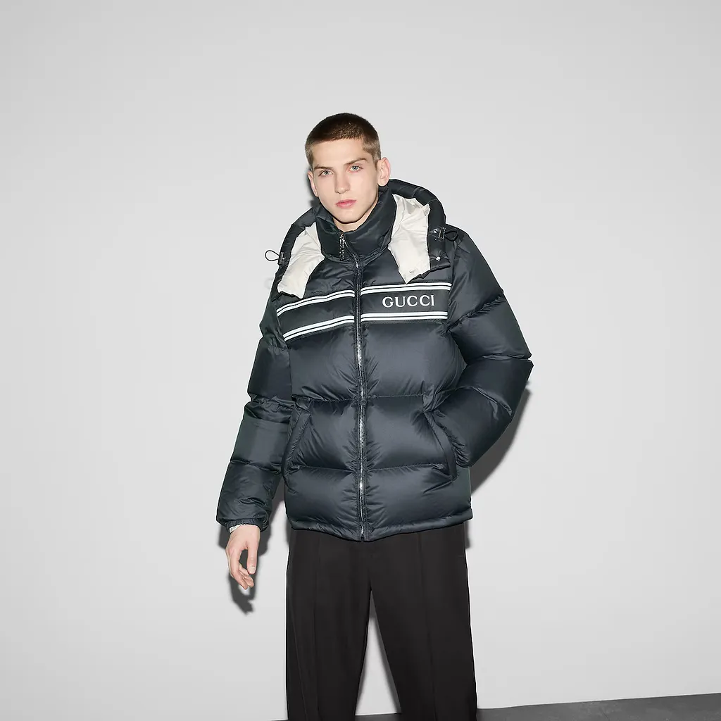 Nylon Puffer Jacket