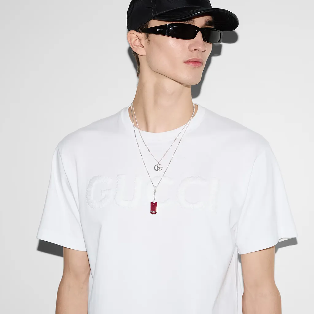 Embroidered Cotton Jersey T-Shirt