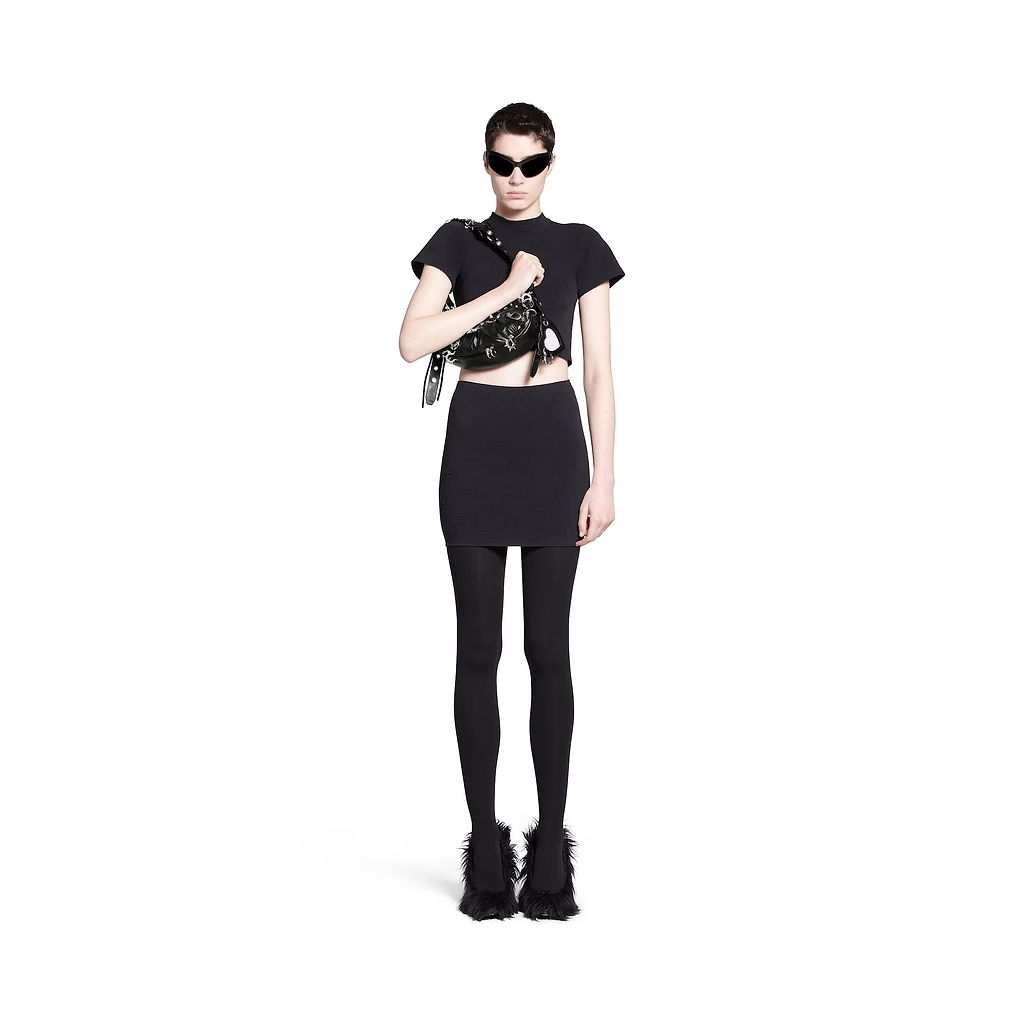 Le Cagole Xs Shoulder Bag With Spiked Piercings