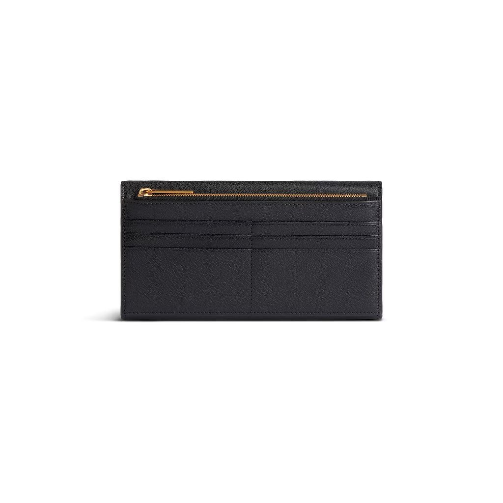 Envelope Long Wallet With Card Holder