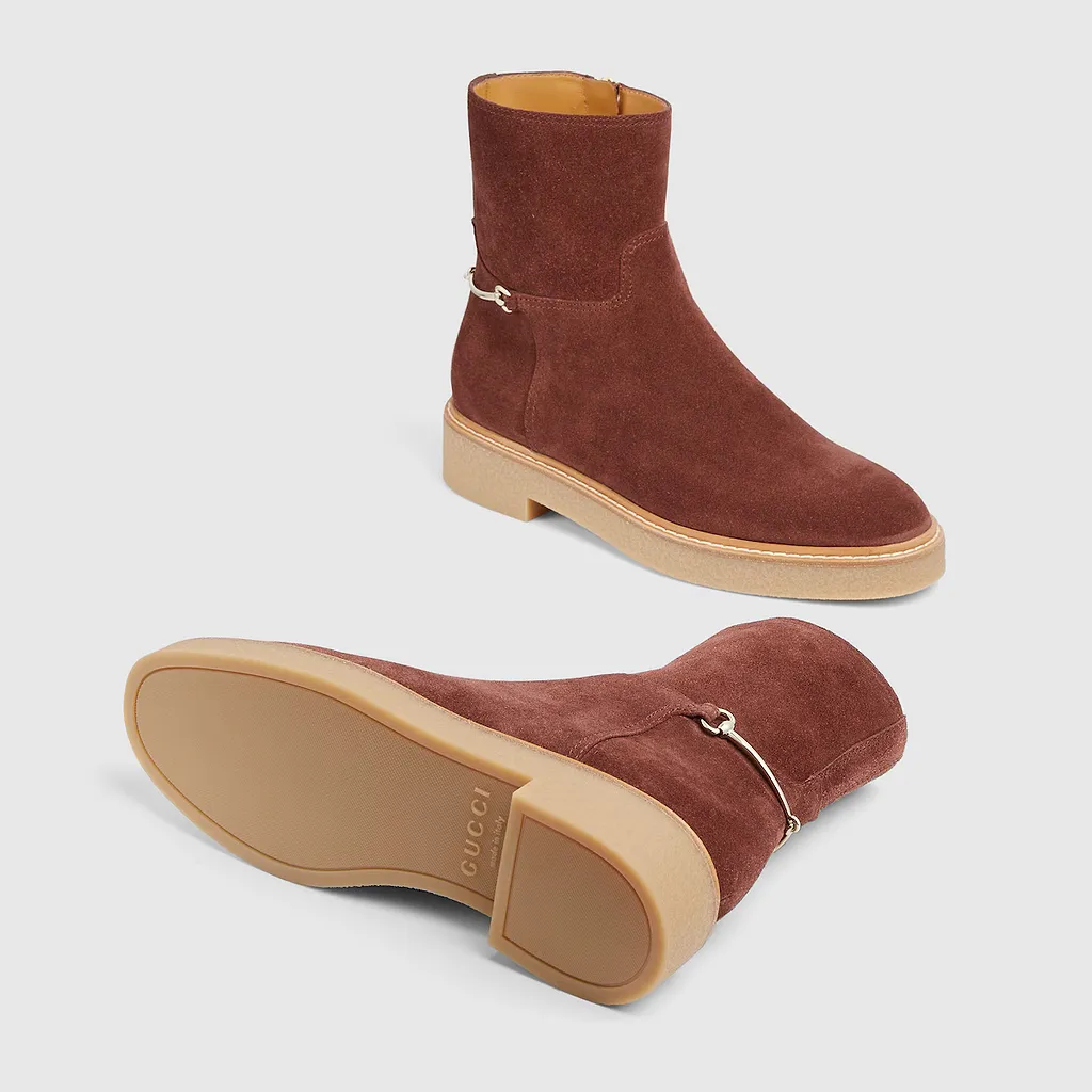 Slim Horsebit Ankle Boot