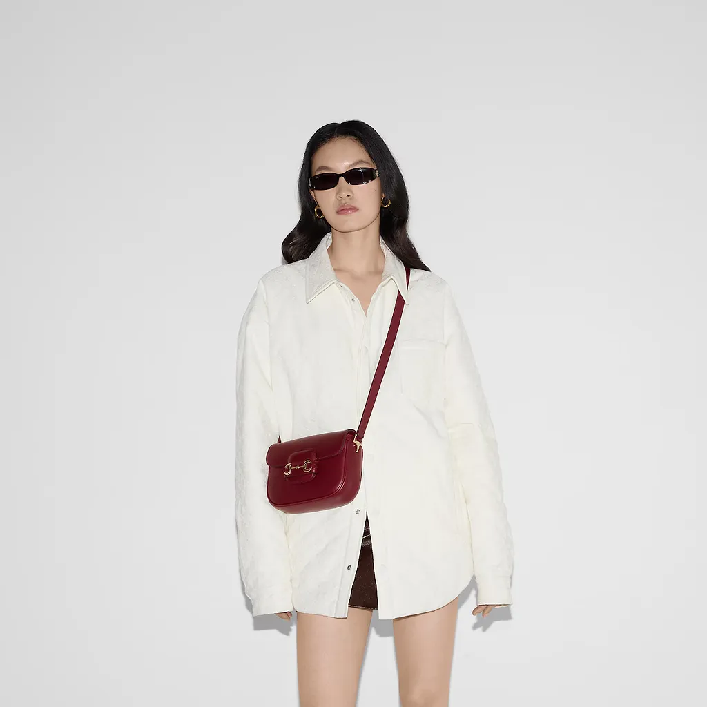 Gucci Horsebit 1955 Soft Small Shoulder Bag