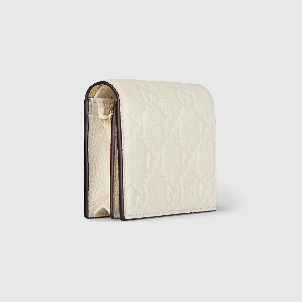 Gg Emblem Small Wallet