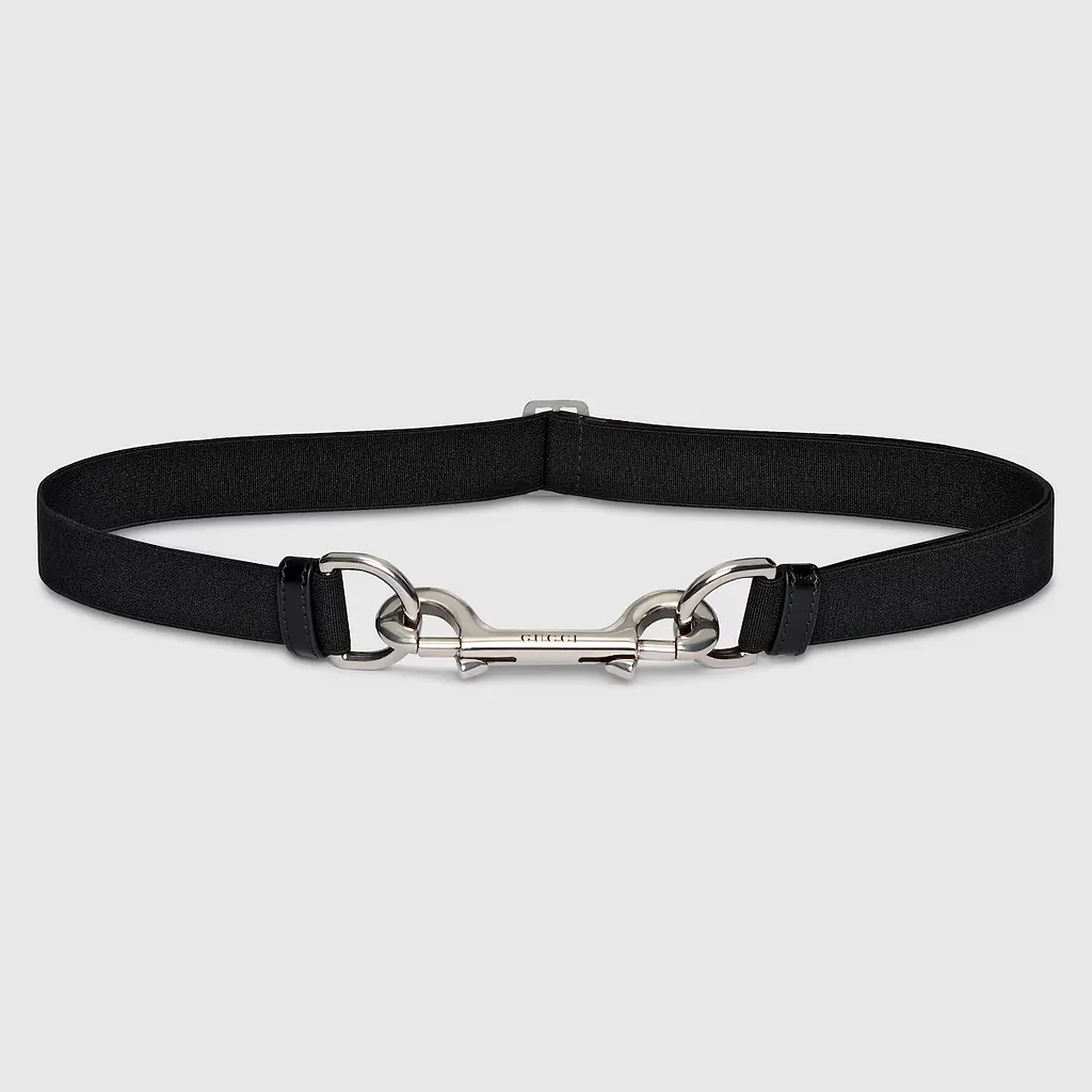 Thin Belt With Double Snap Hook Buckle, 3