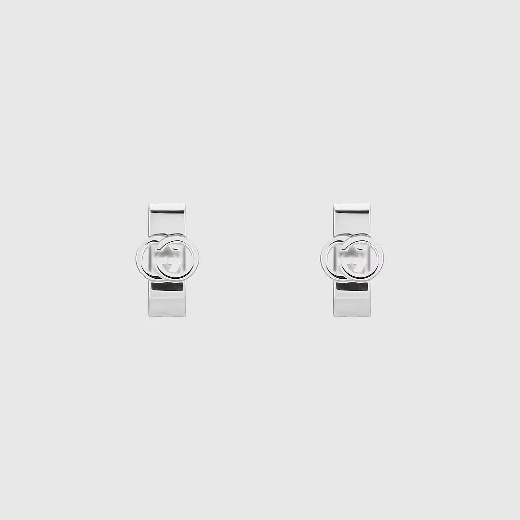 Gucci Interlocking Hoop Earrings