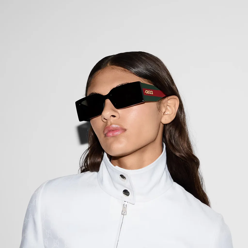 Rectangular Frame Sunglasses