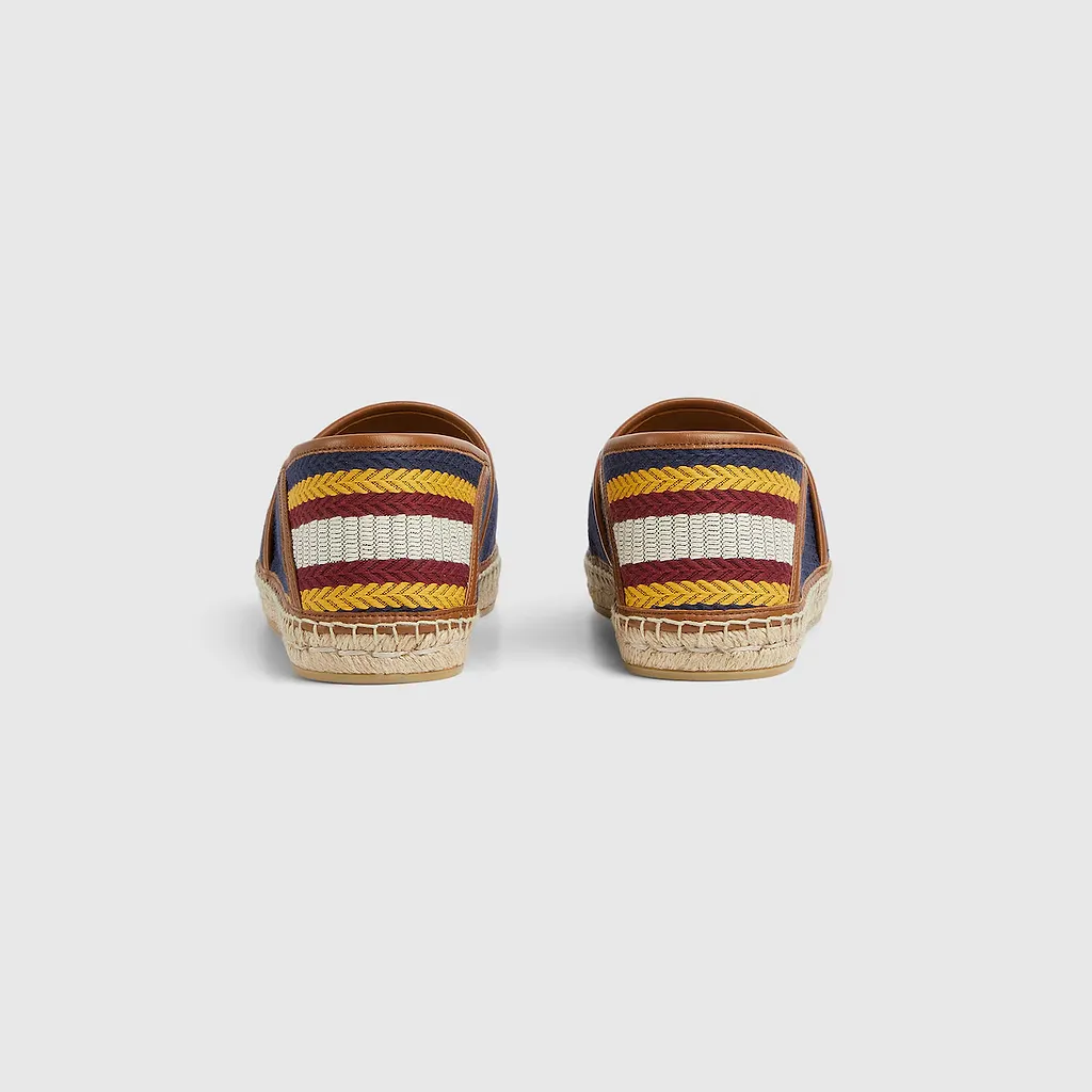 Espadrille With Gucci Script