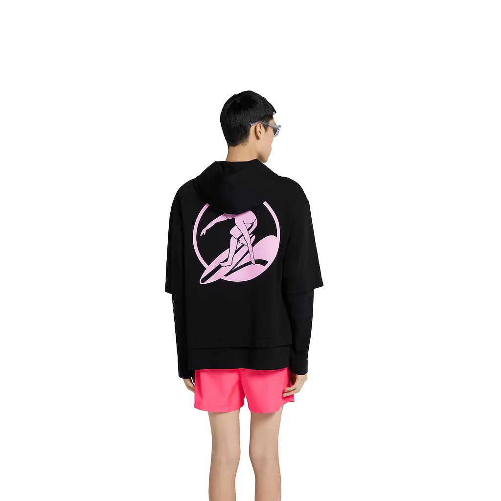 Printed Cotton Jersey Long-Sleeve T-Shirt