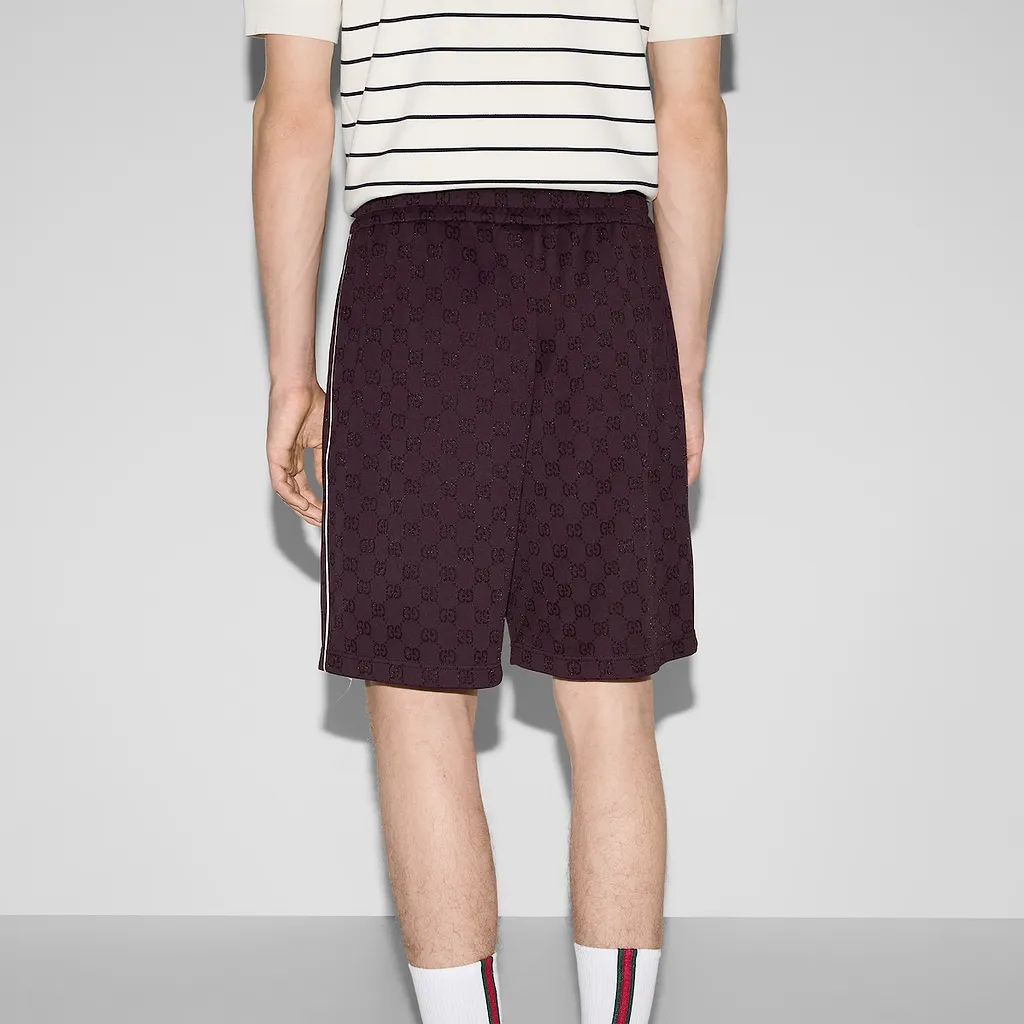 Gg Nylon And Cotton Shorts