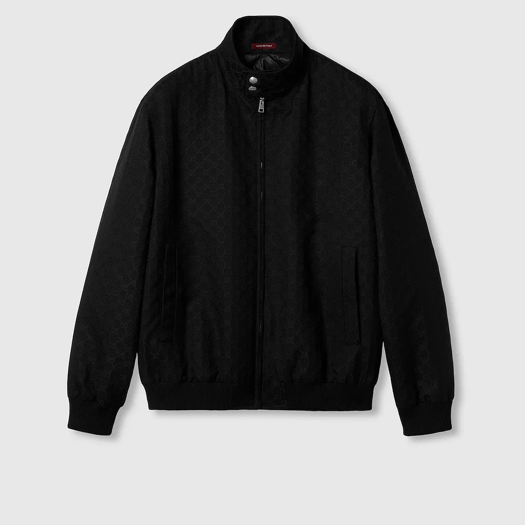 Gg Cotton Ripstop Jacket