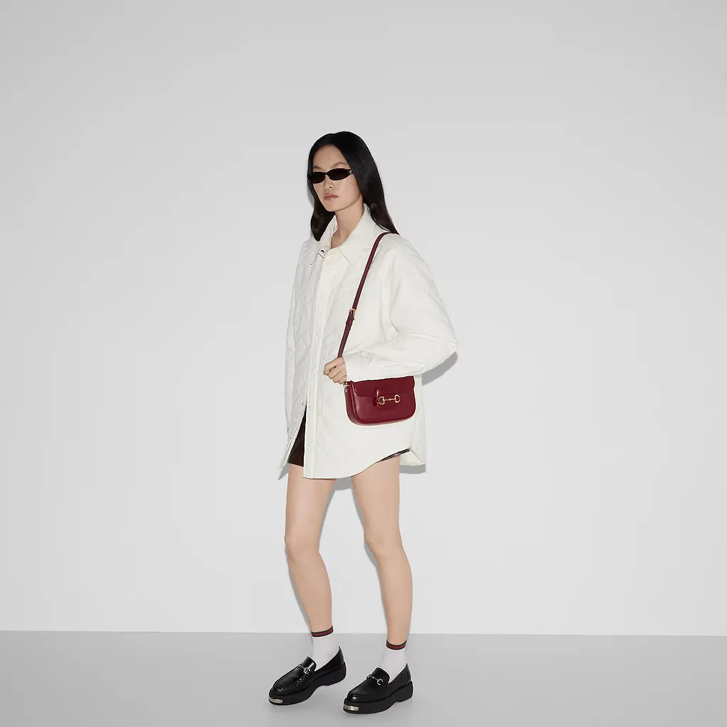 Gucci Horsebit 1955 Soft Small Shoulder Bag