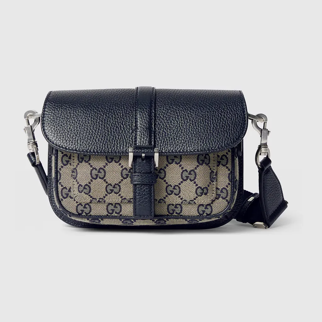 Bi-Colour Gg Super Mini Bag