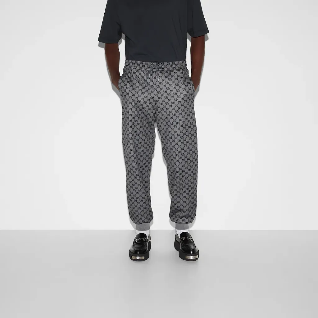 Gg Neoprene Jogging Trouser