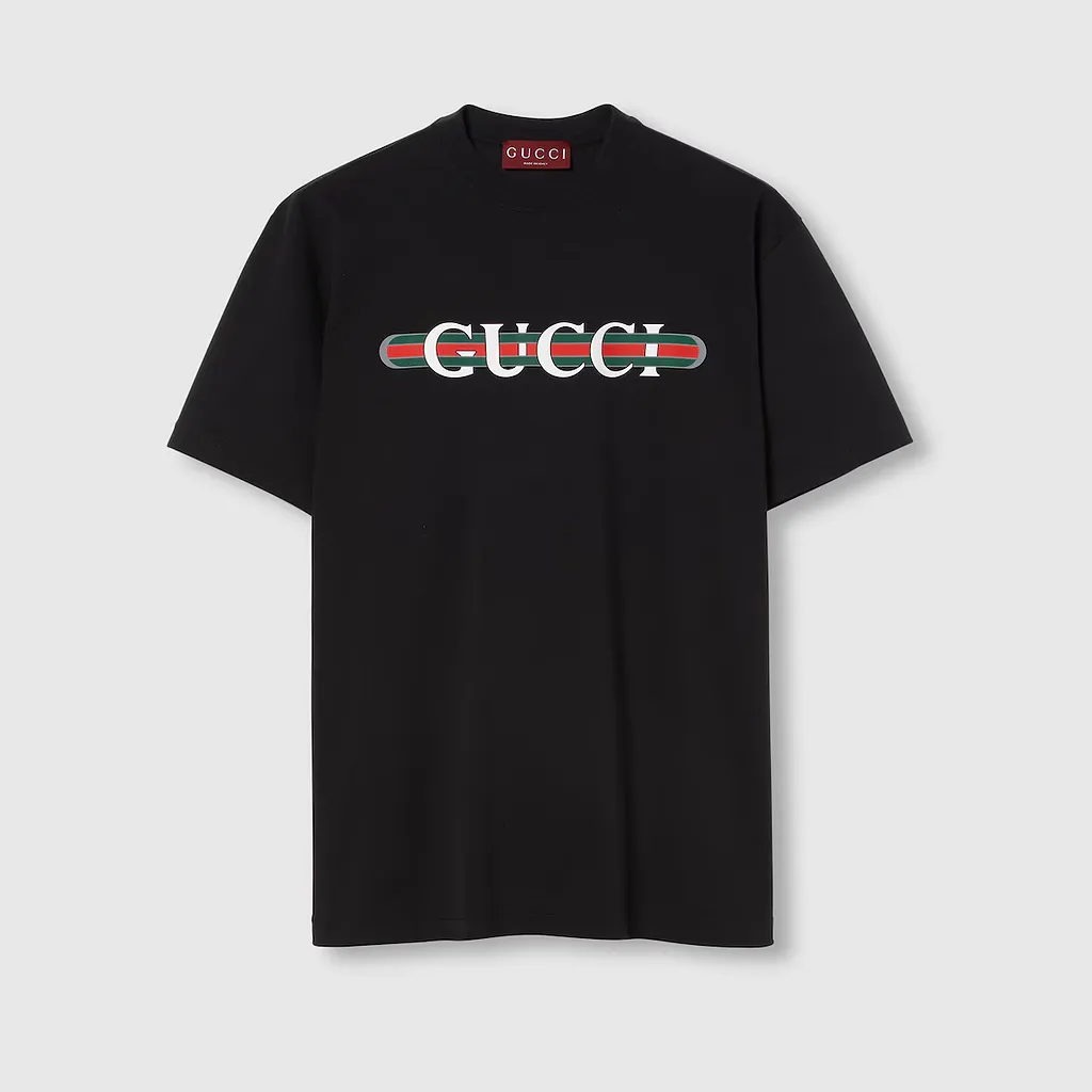 Printed Cotton Jersey T-Shirt
