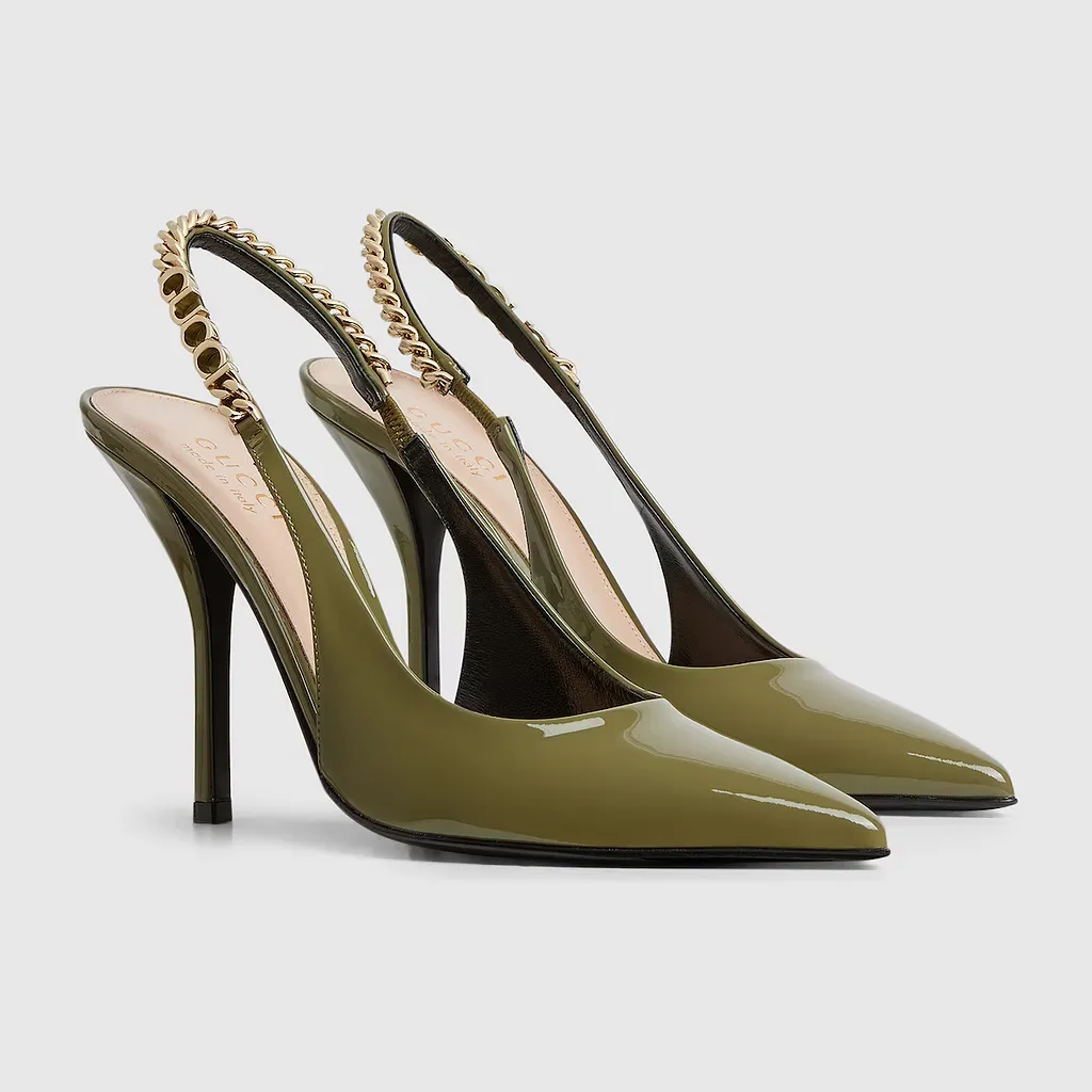 Gucci Signoria Slingback Pump