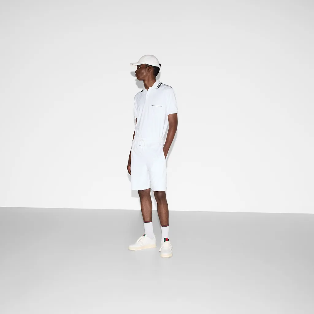 Gg Nylon And Cotton Shorts