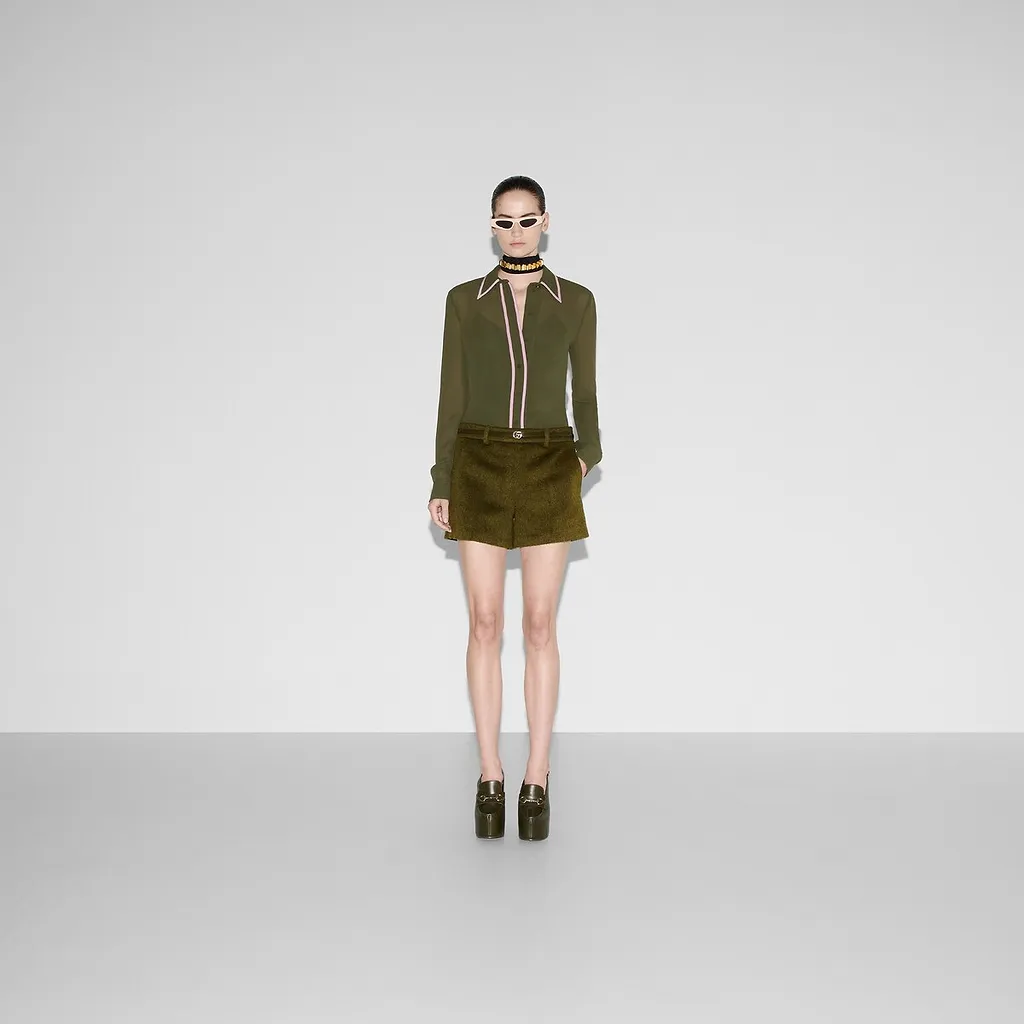 Light Silk Georgette Shirt