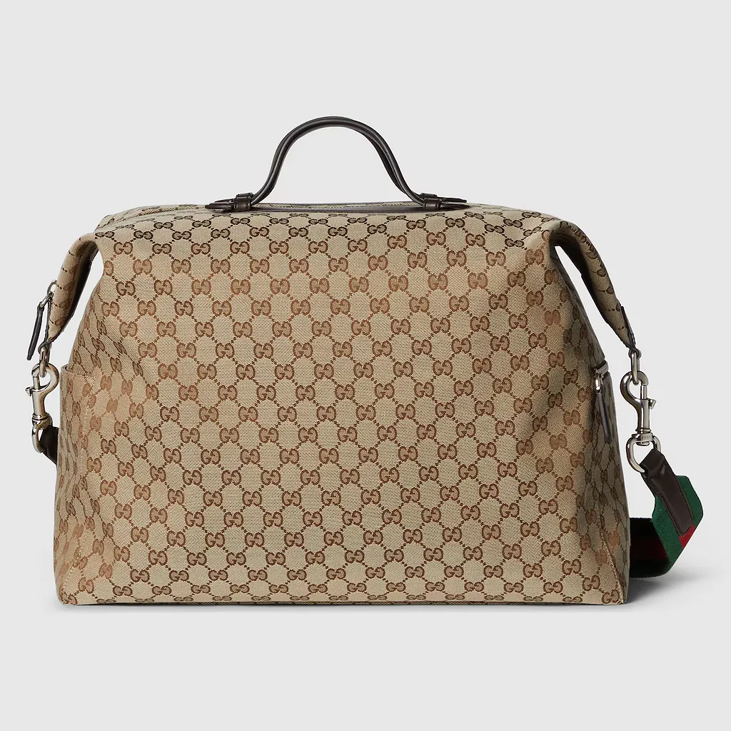 Gg Canvas Medium Duffle Bag