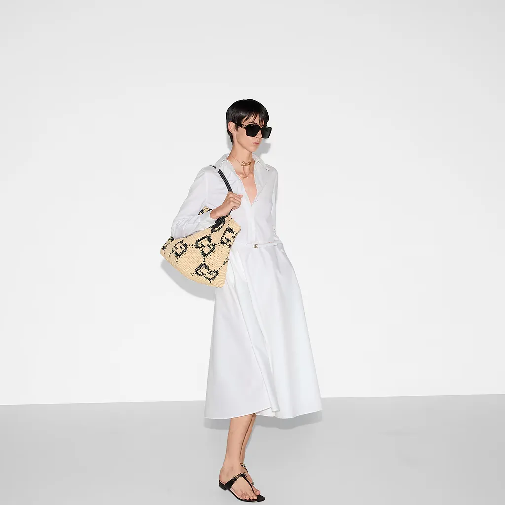 Cotton Poplin Dress