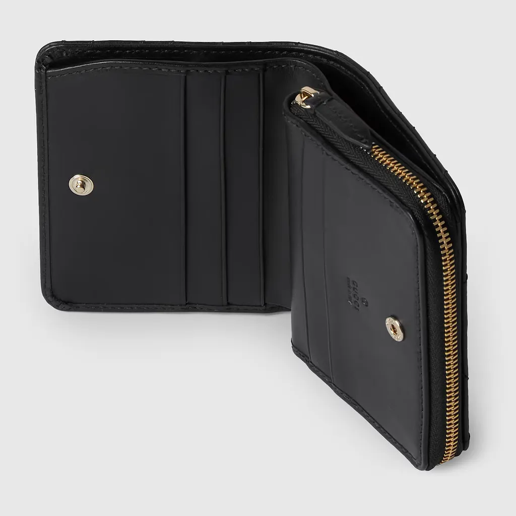 Gg Marmont Mini Zip Wallet