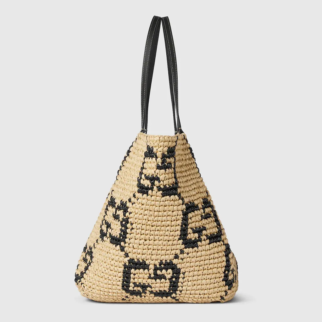 Woven Medium Tote Bag