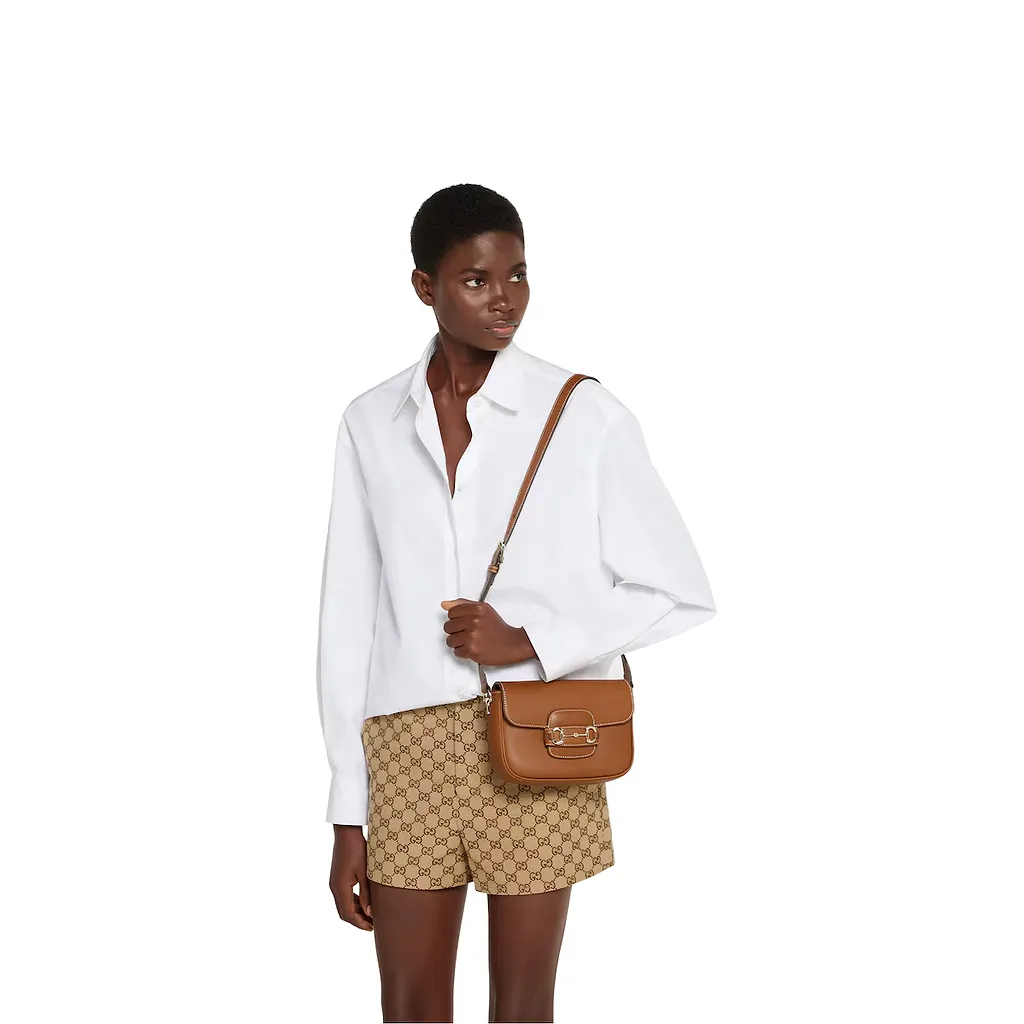 Gucci Horsebit 1955 Soft Small Shoulder Bag
