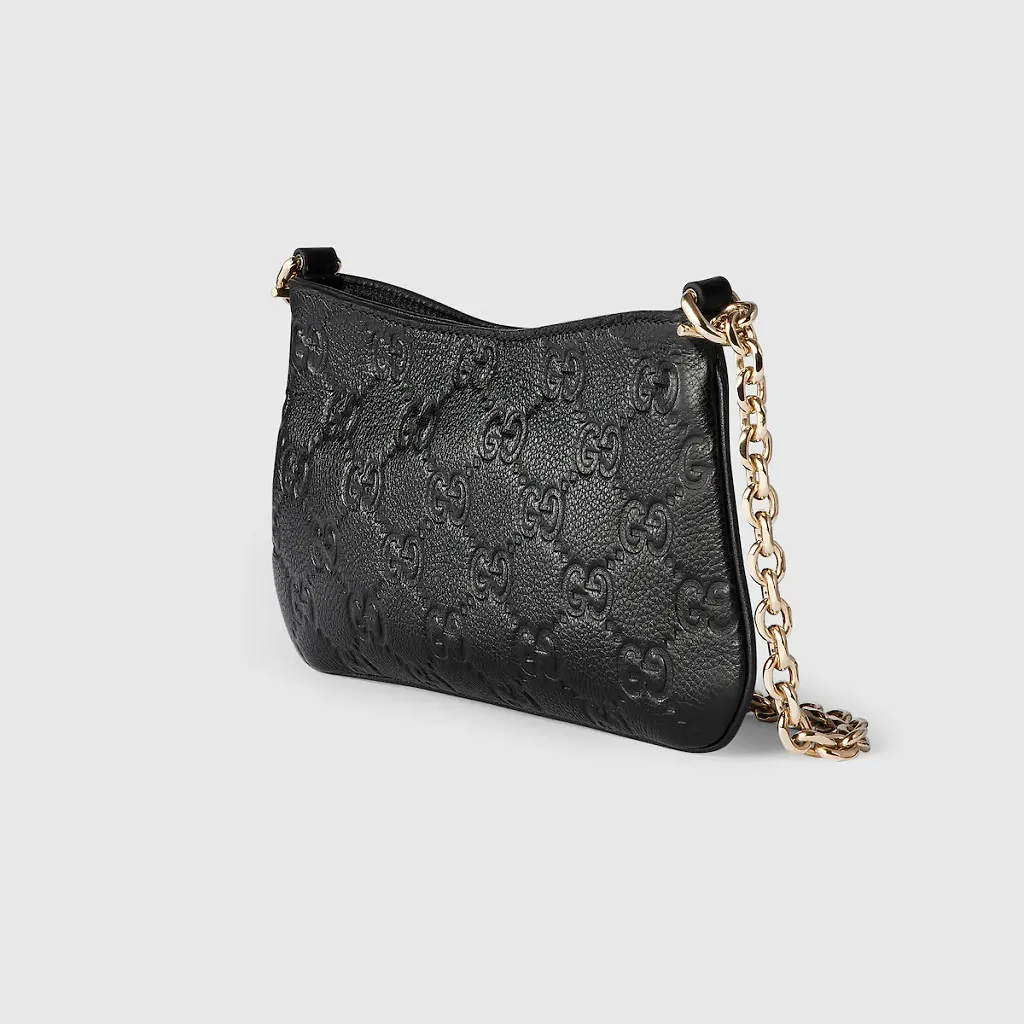 Gg Emblem Small Shoulder Bag