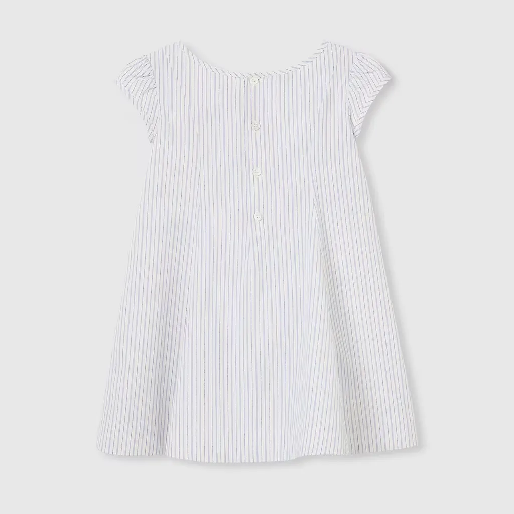 Children's Embroidered Muslin Dress