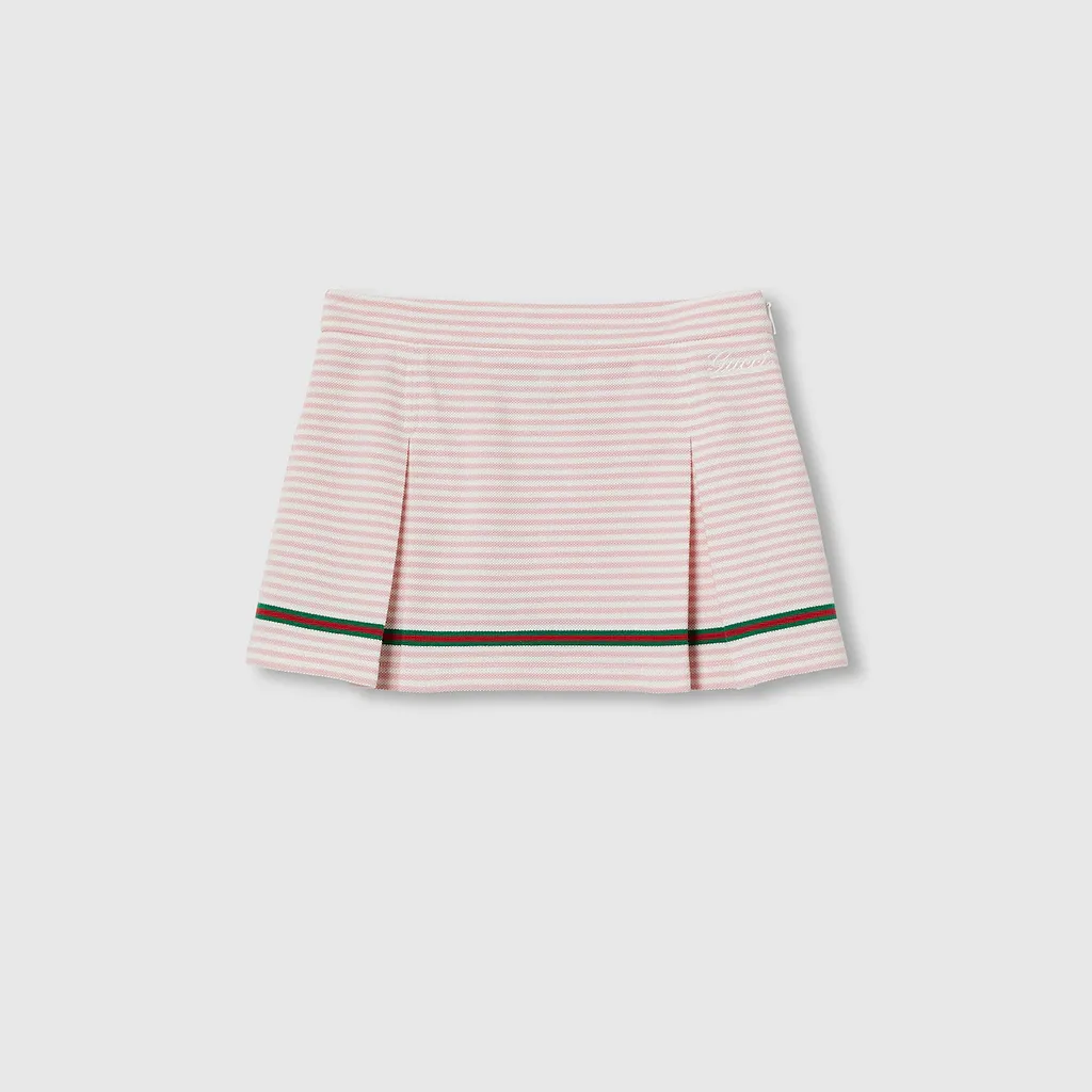 Children's Embroidered Cotton Skirt