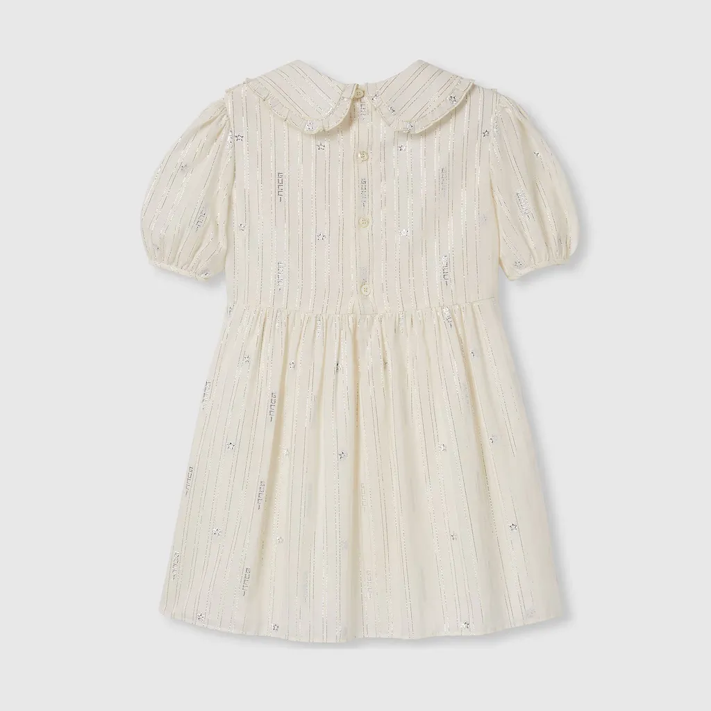 Children's Embroidered Cotton Dress