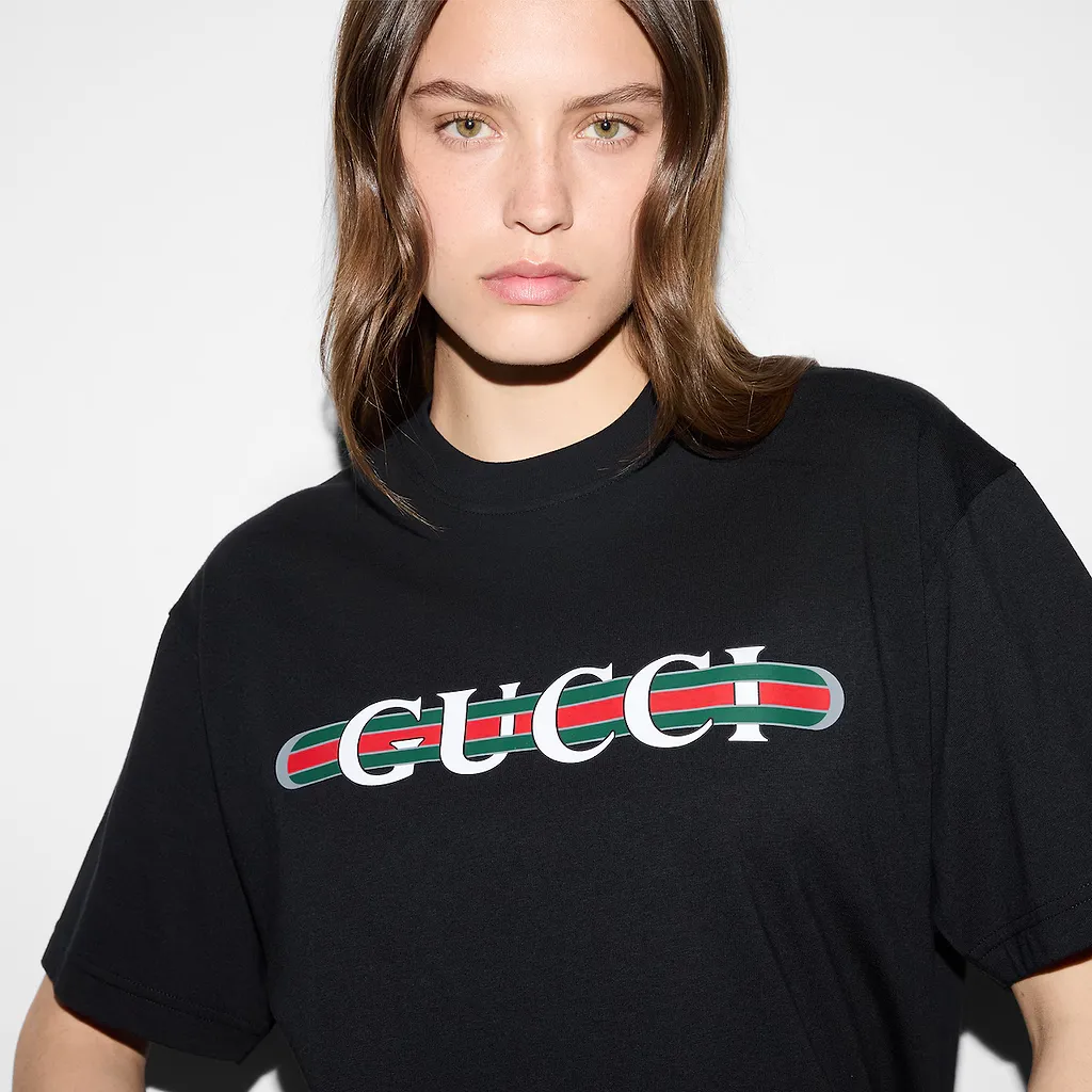 Printed Cotton Jersey T-Shirt