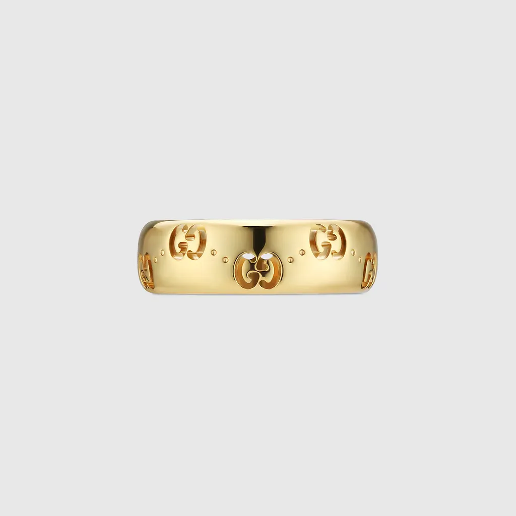 Icon 18K Gg Thin Ring