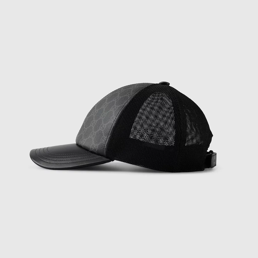 Gg Monogram Canvas Baseball Hat
