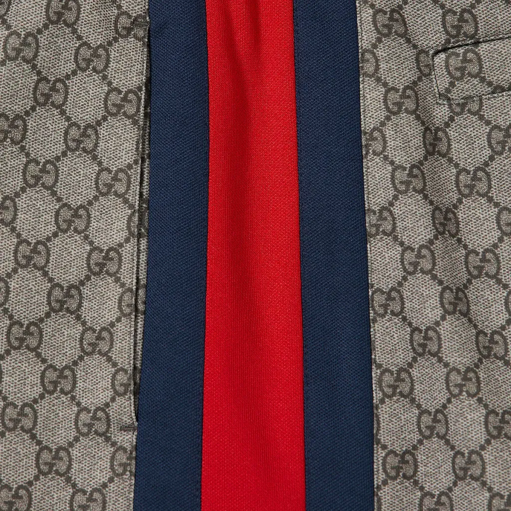 Gg Technical Jersey Shorts With Web