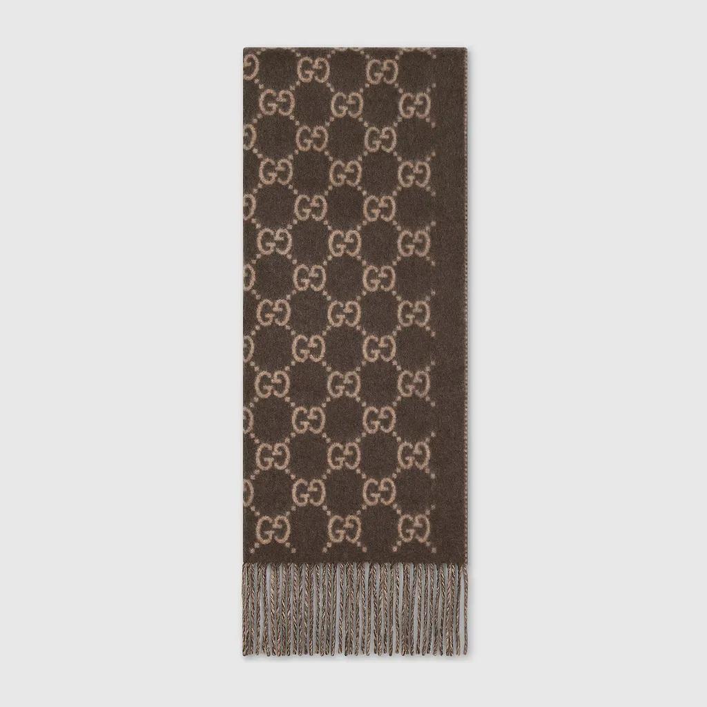 Gg Cashmere Scarf