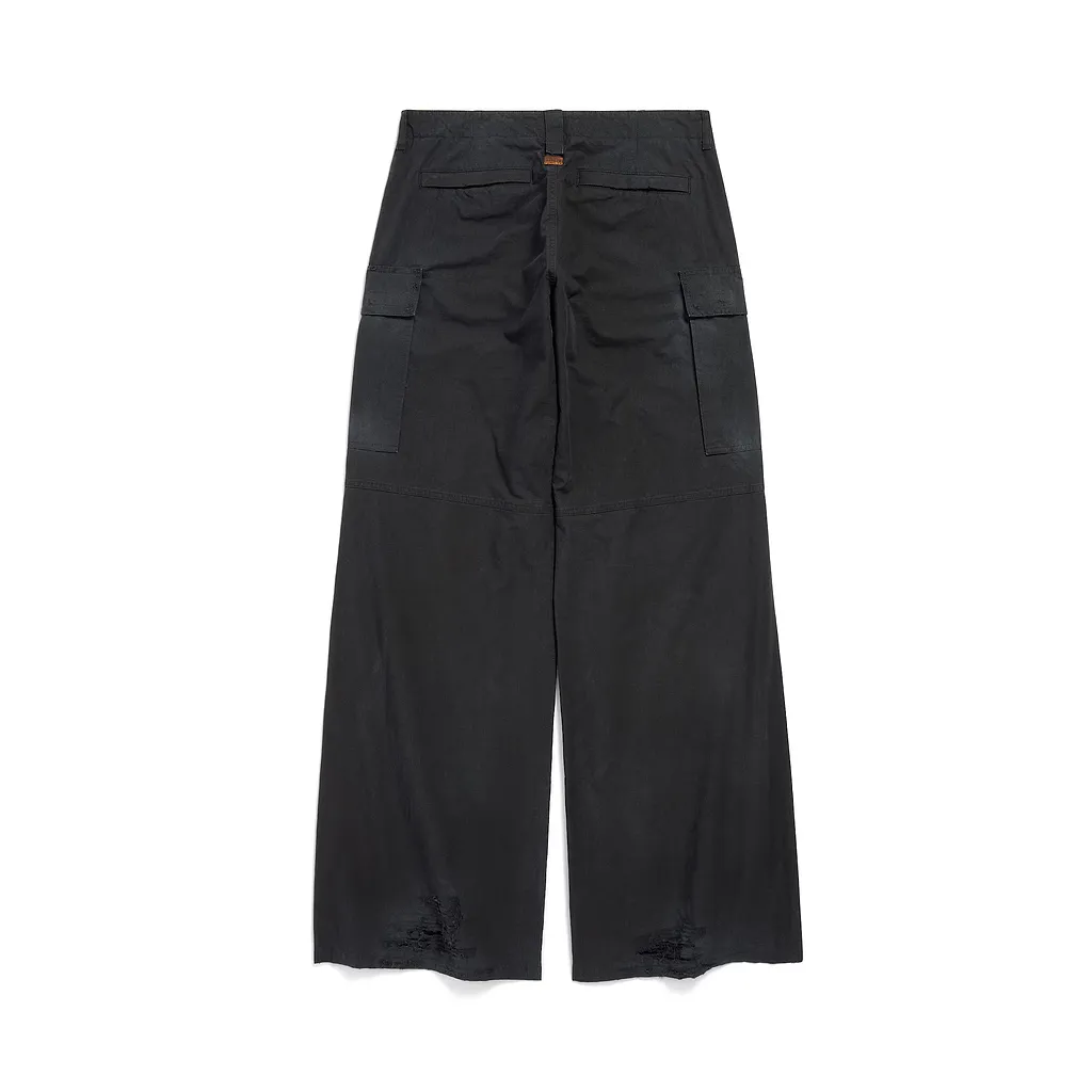 Flared Cargo Pants