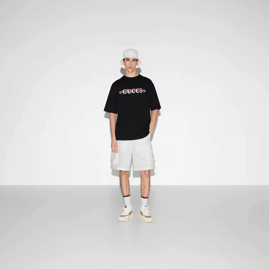 Printed Cotton Jersey T-Shirt